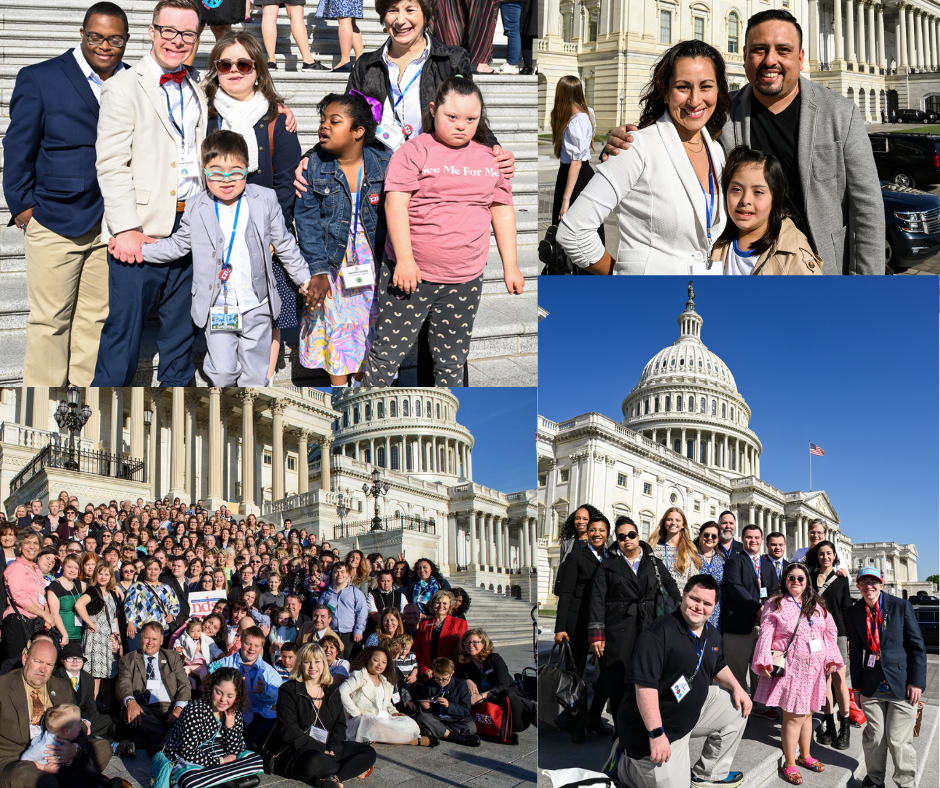 group at Down syndrome advocacy conference