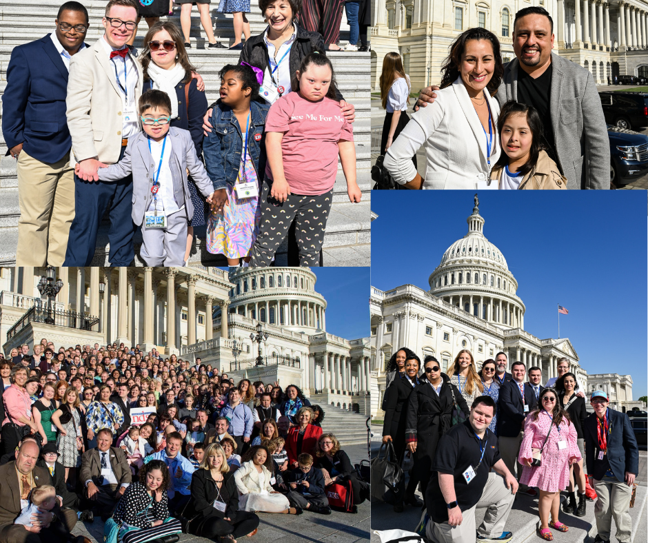 group at Down syndrome advocacy conference 