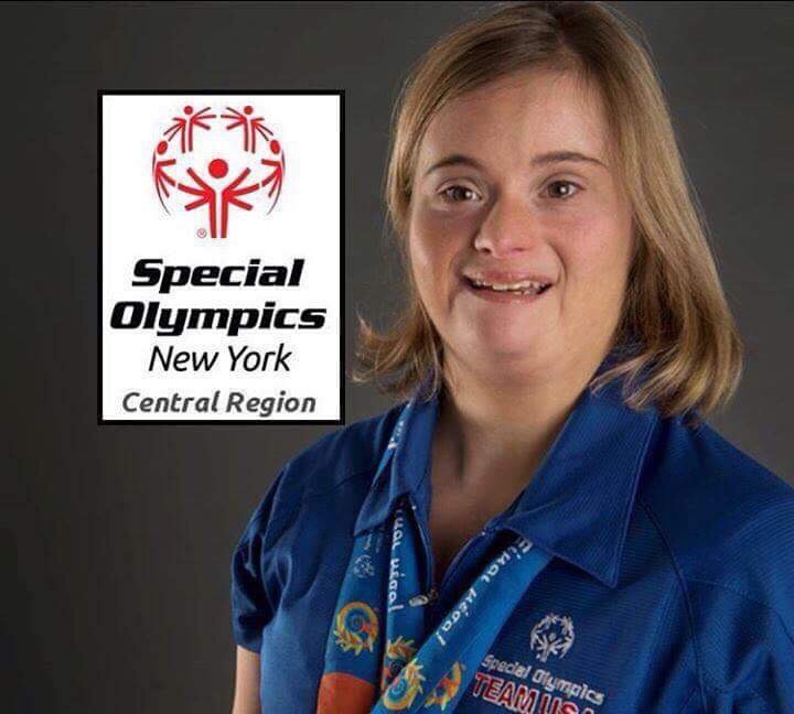 Special Olympics competitor