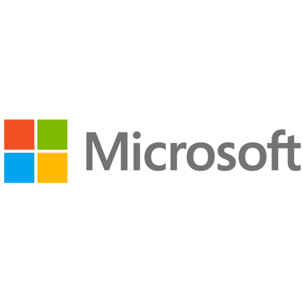 Microsoft logo Square graphic made up of red, green, blue, and yellow squares