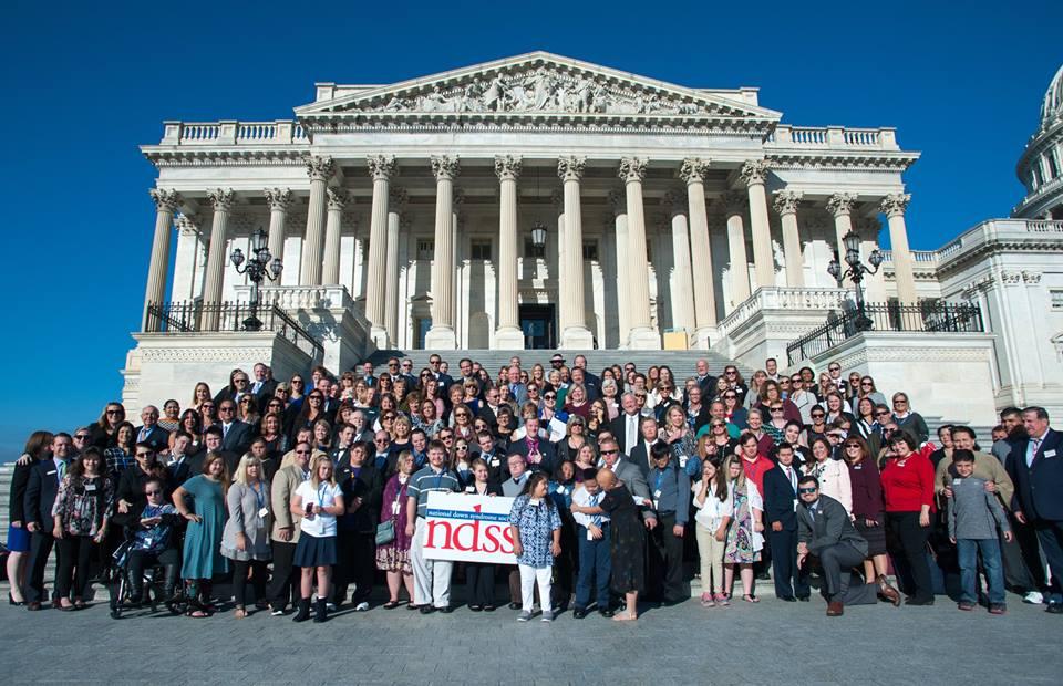 NDSS Team on the steps of the Capitol